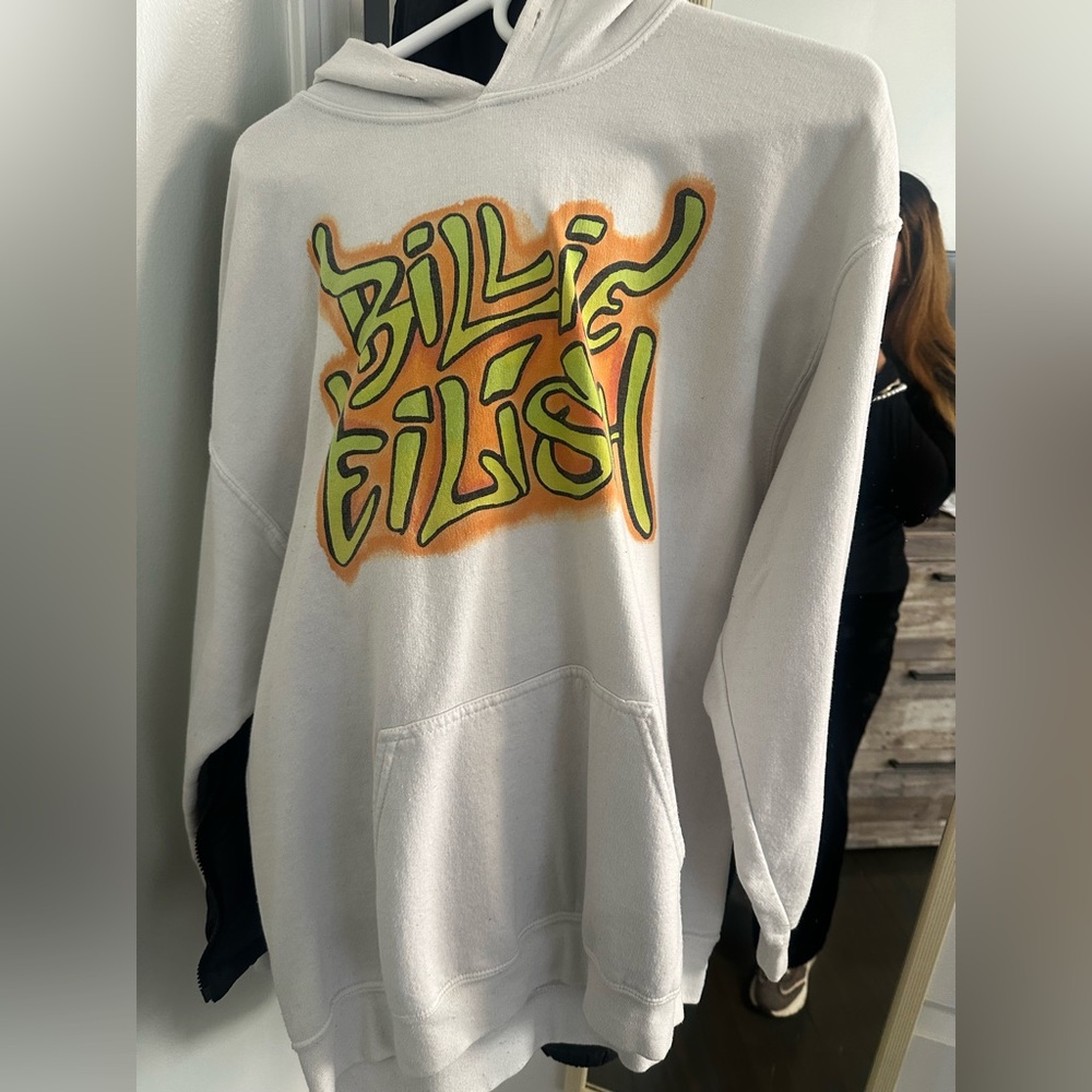 BILLIE EILISH HOODIE SIZE LARGE